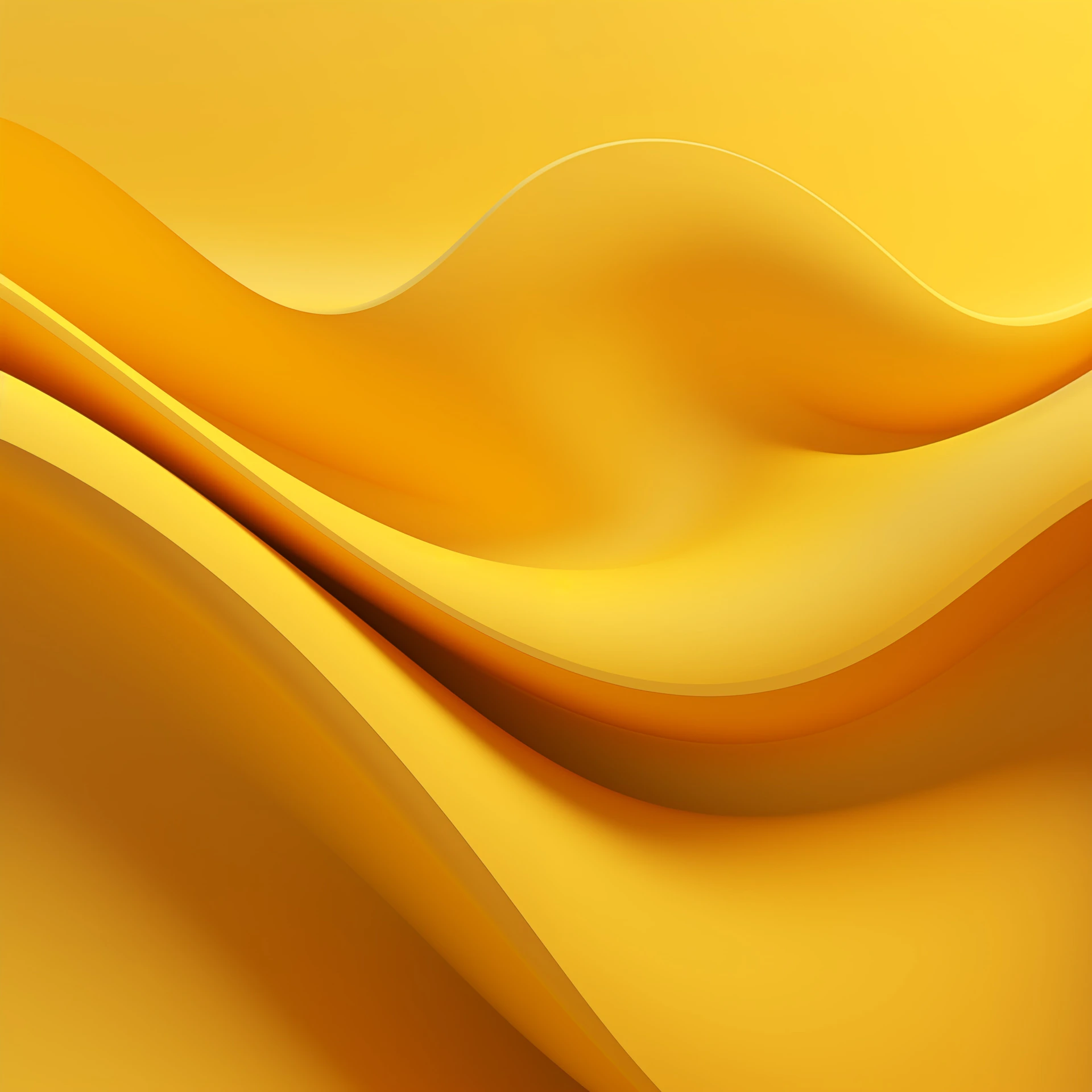 an abstract yellow background with wavy lines