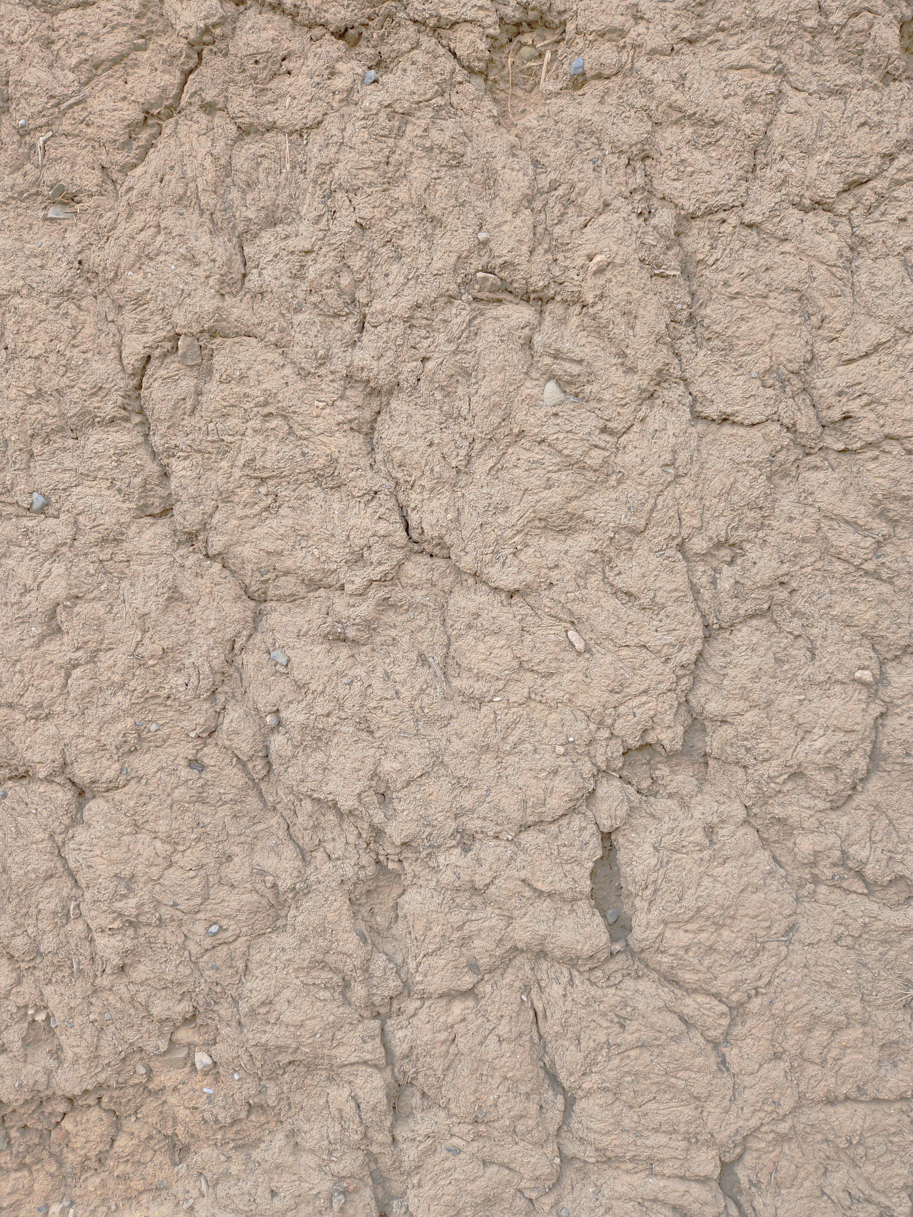 Textura de muro de barro con paja, superficie rugosa y cálida, detalle de bioconstrucción