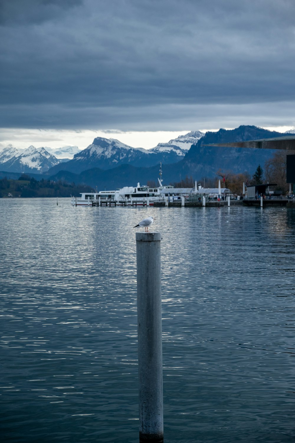 a body of water with a bunch of boats in it