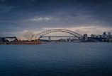 a large bridge over a large body of water