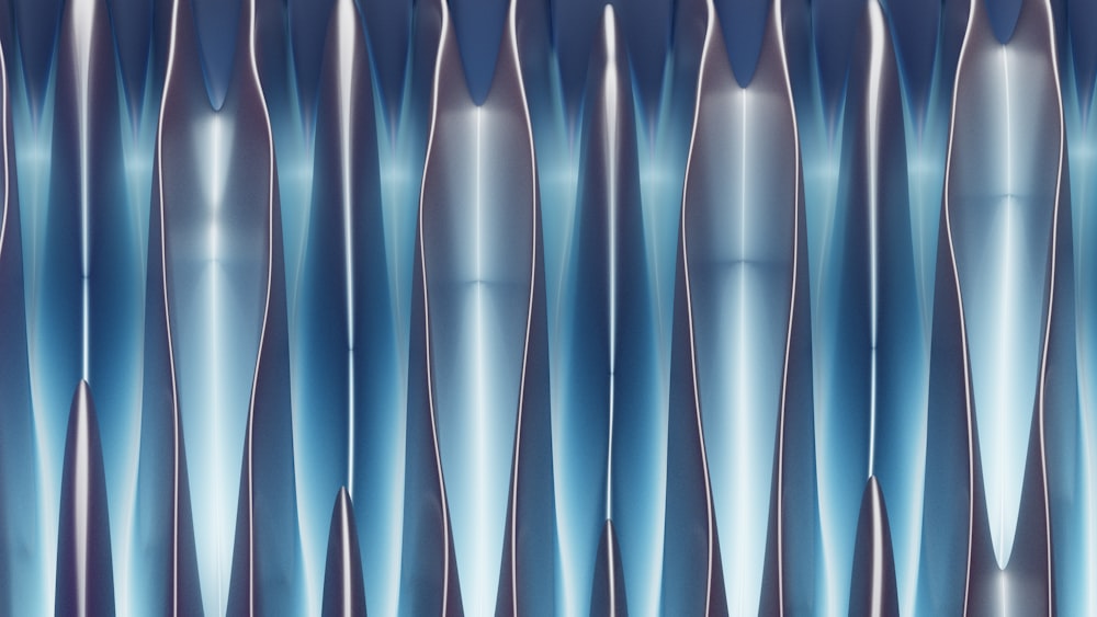 a blue and white abstract background with lines