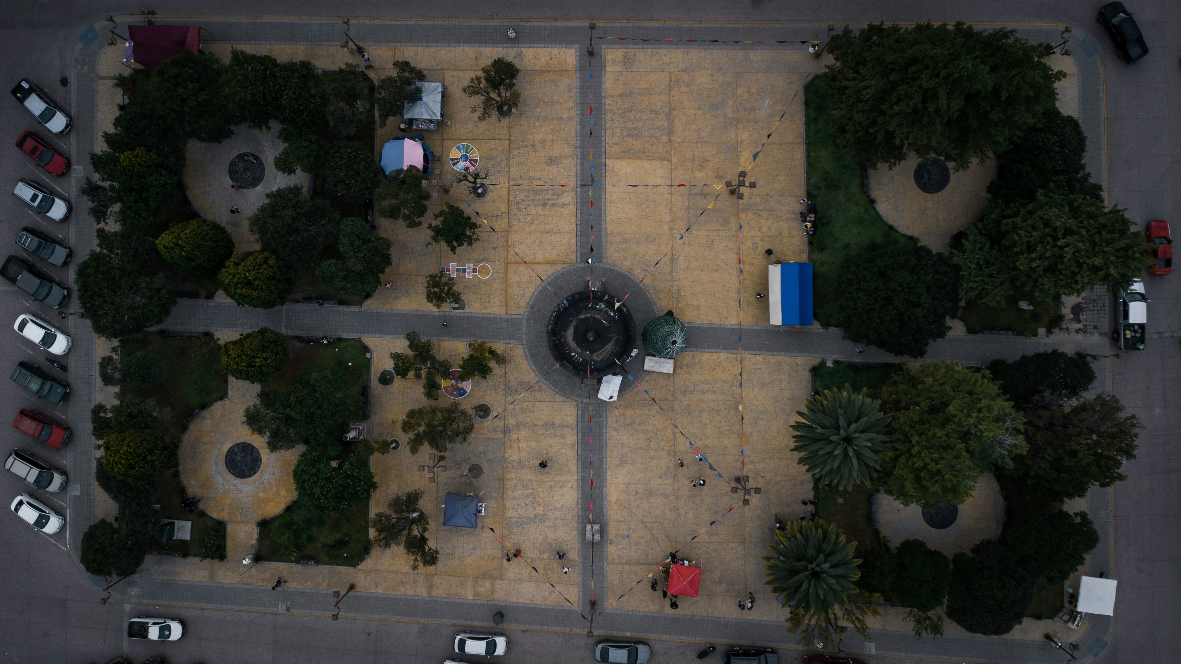 Main plaza from Nombre De Dios, Durango.