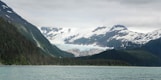 Alaska water surrounded by mountains