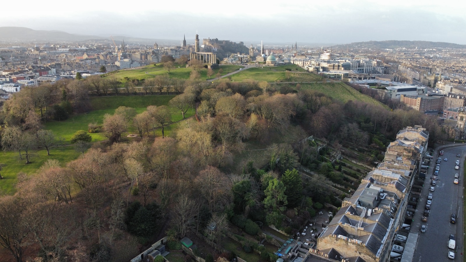 Edinburgh from above
