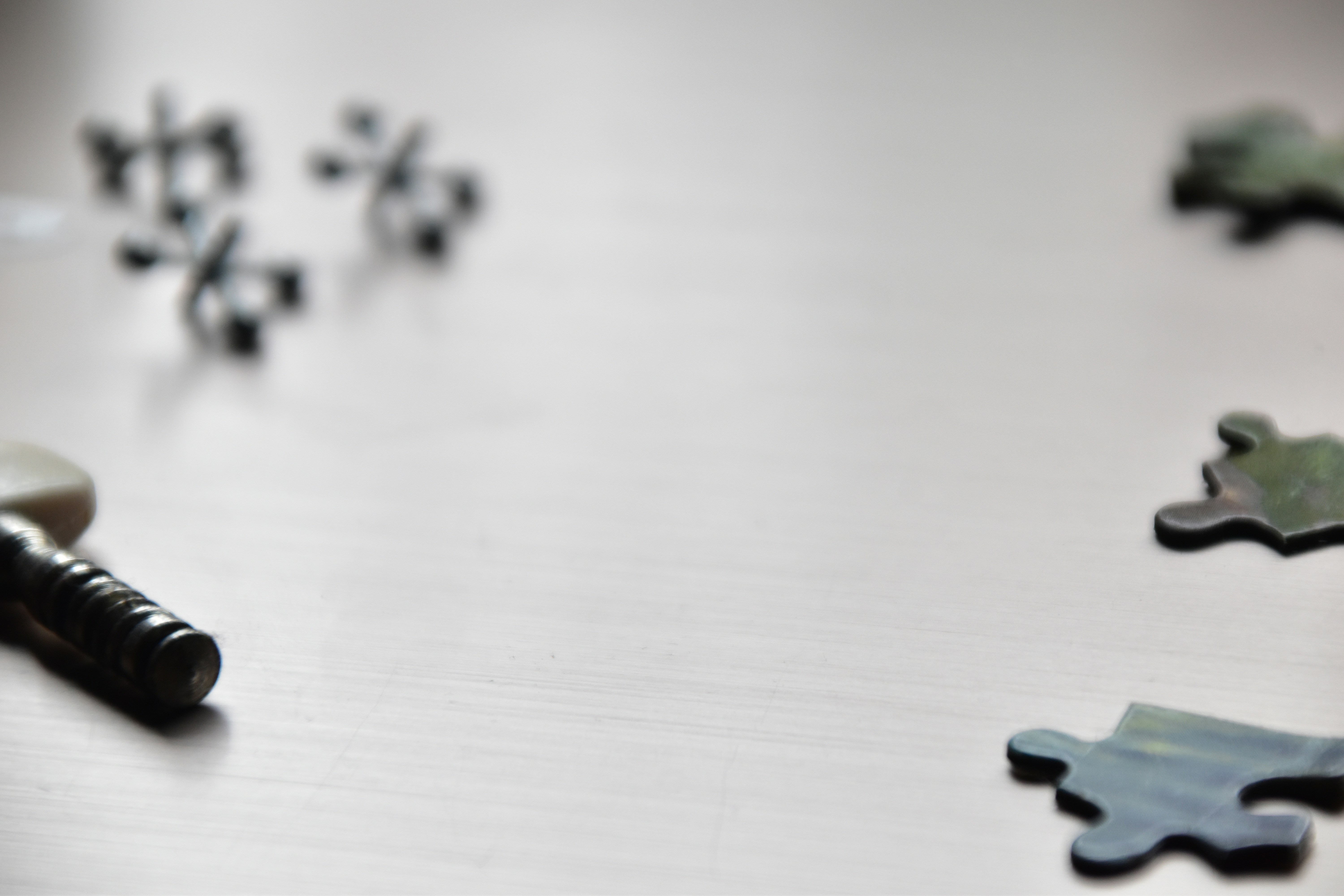 puzzle and game pieces
