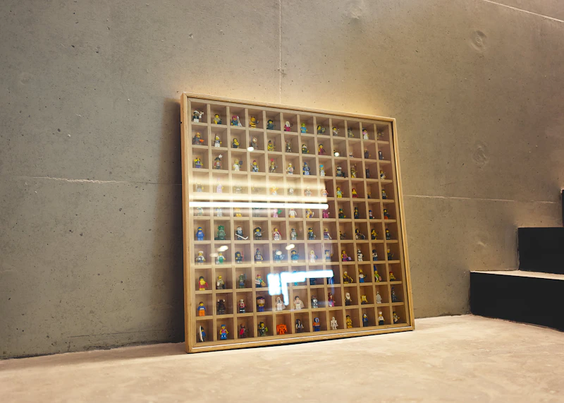 Archival matboard being cut to size