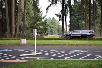 golf course parking