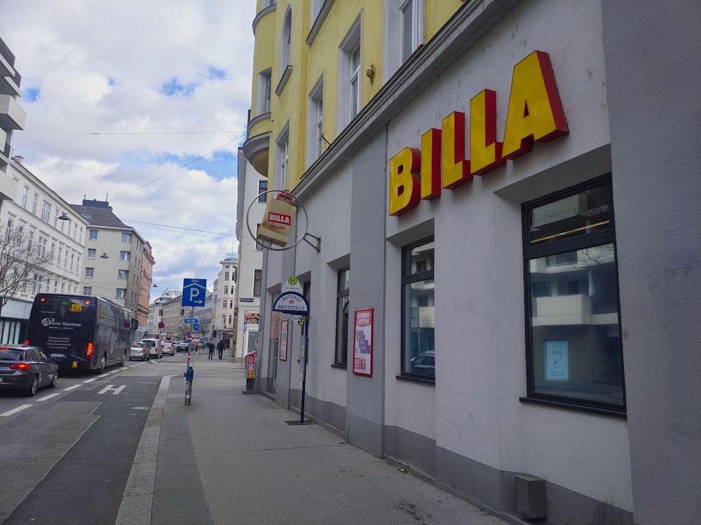 a street with cars parked on the side of it