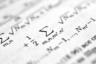 a close up of a sheet of paper with numbers on it