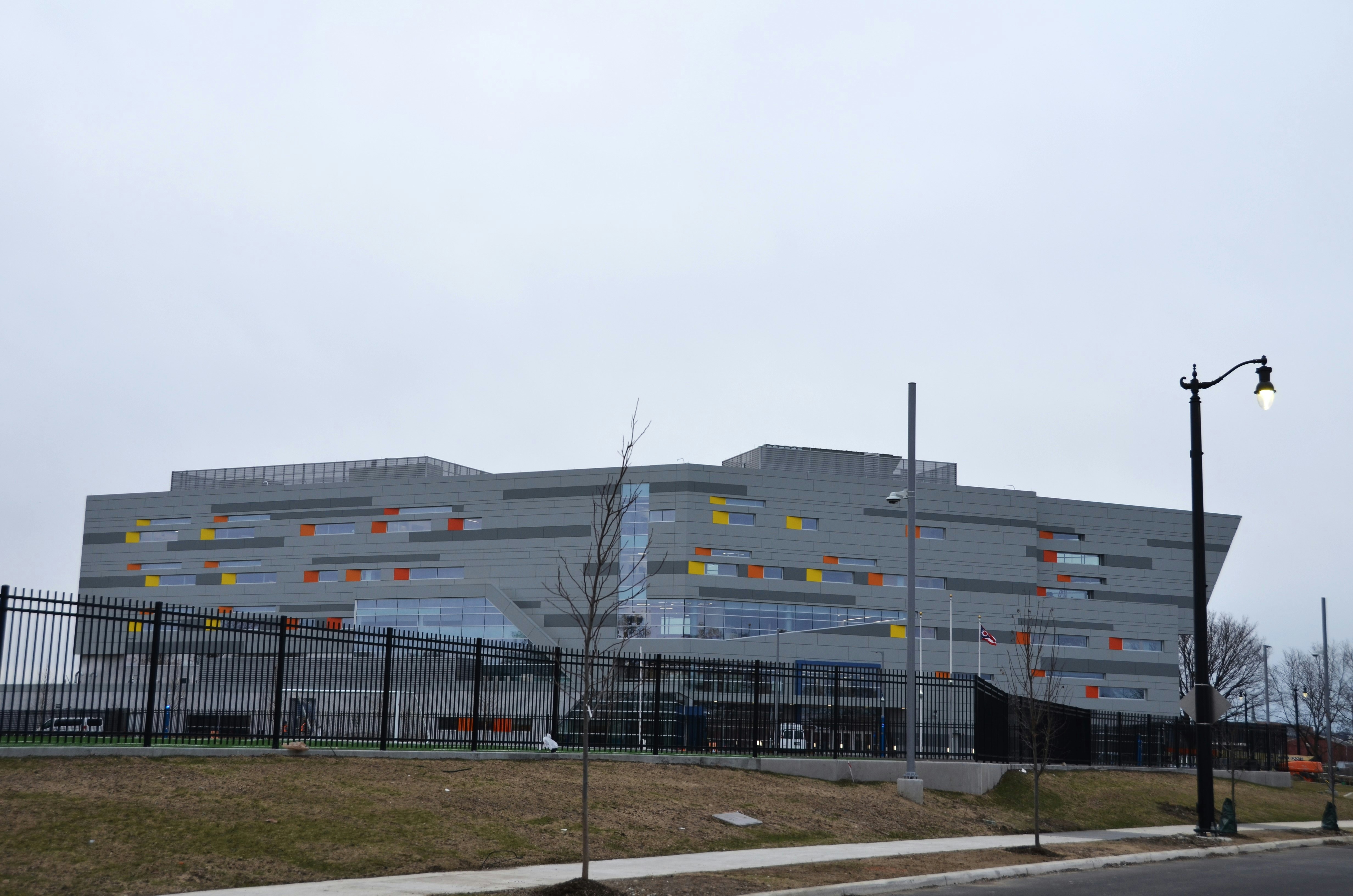 Modern construction site