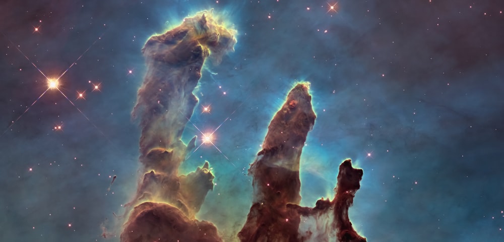 the pillars of the pillars of stars in the sky