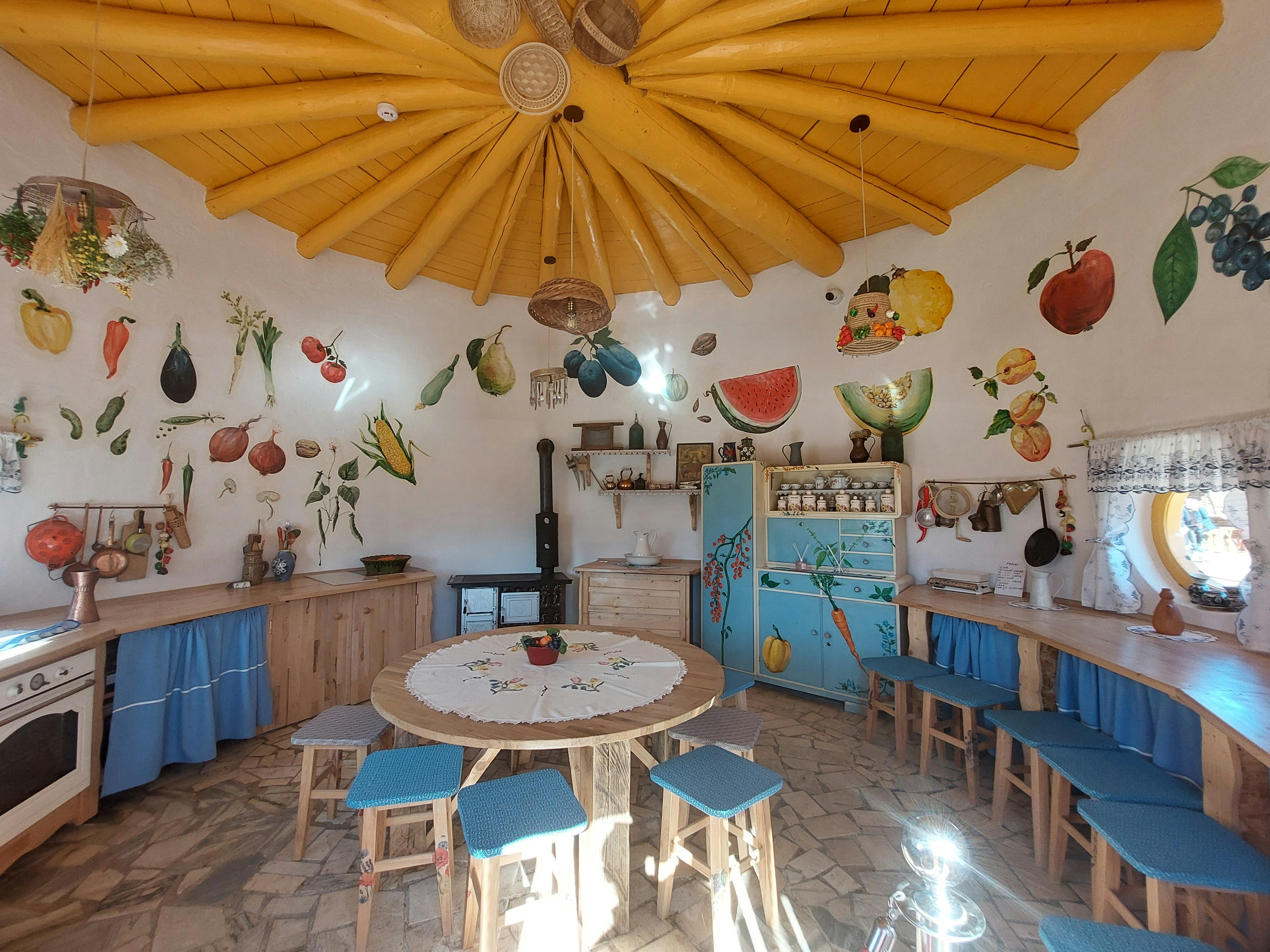 Restaurant kitchen interior