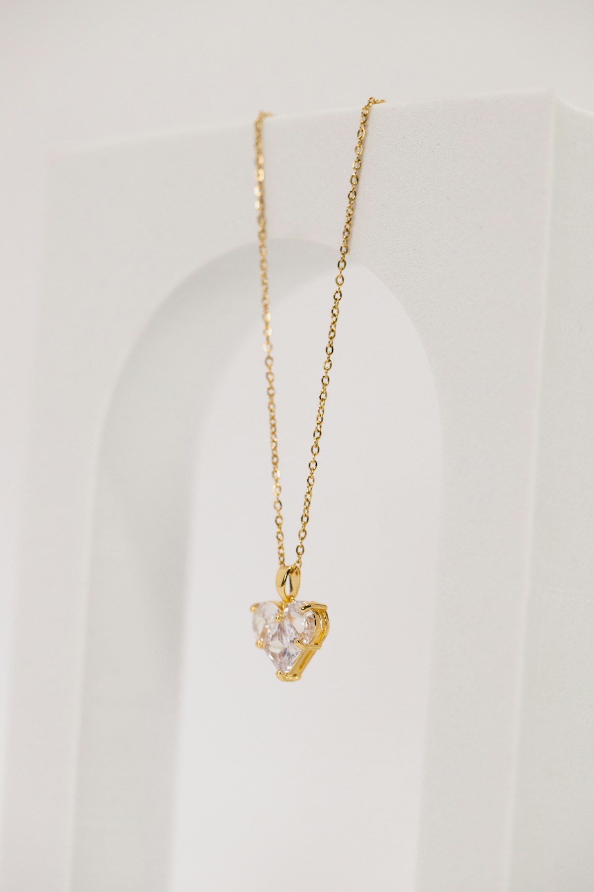 Rose Gold Heart Pendant