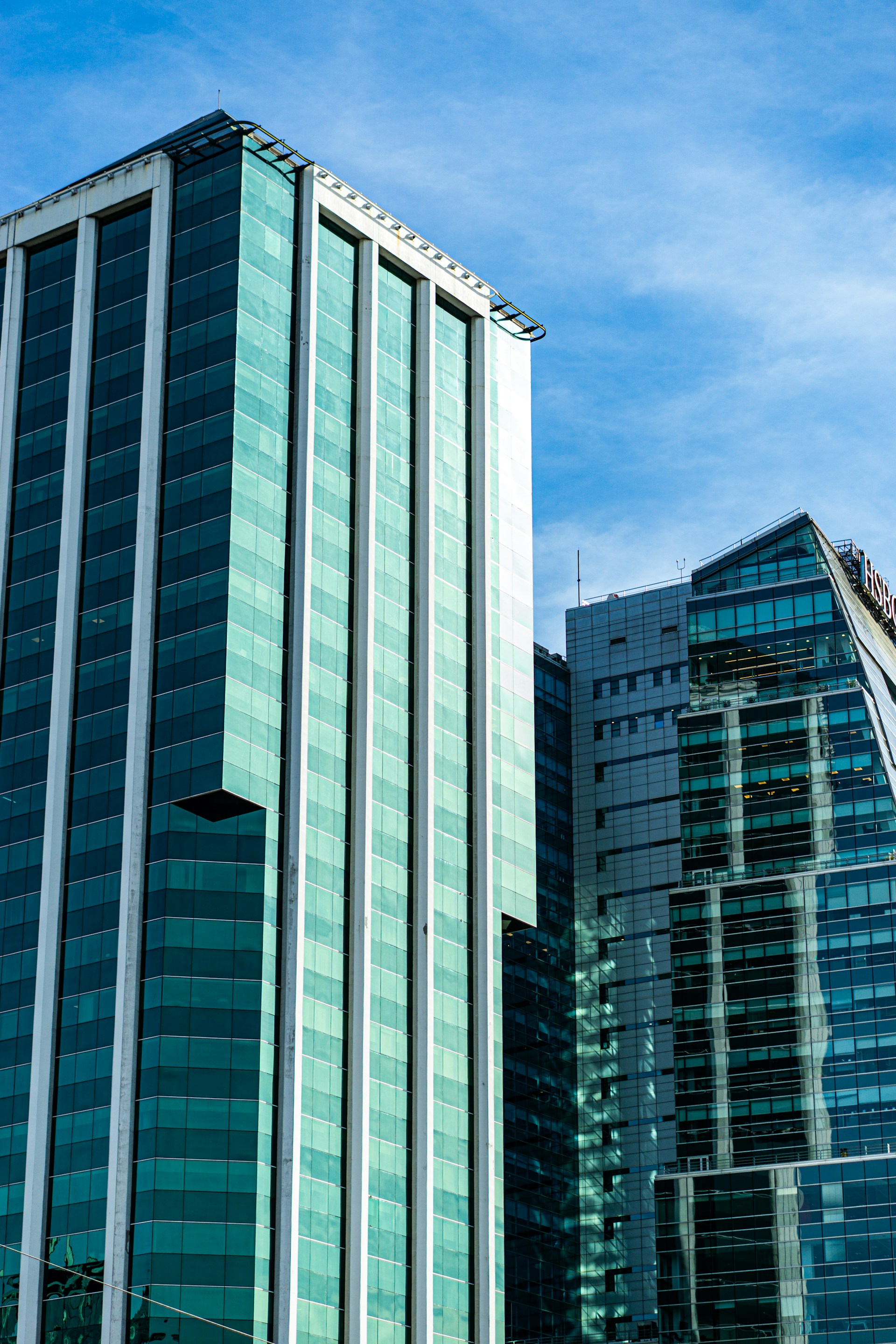a tall building with a clock on the top of it