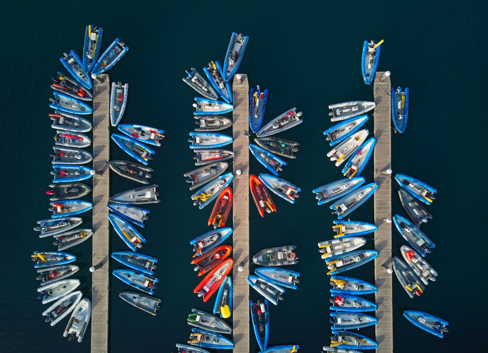 a number of boats in a body of water