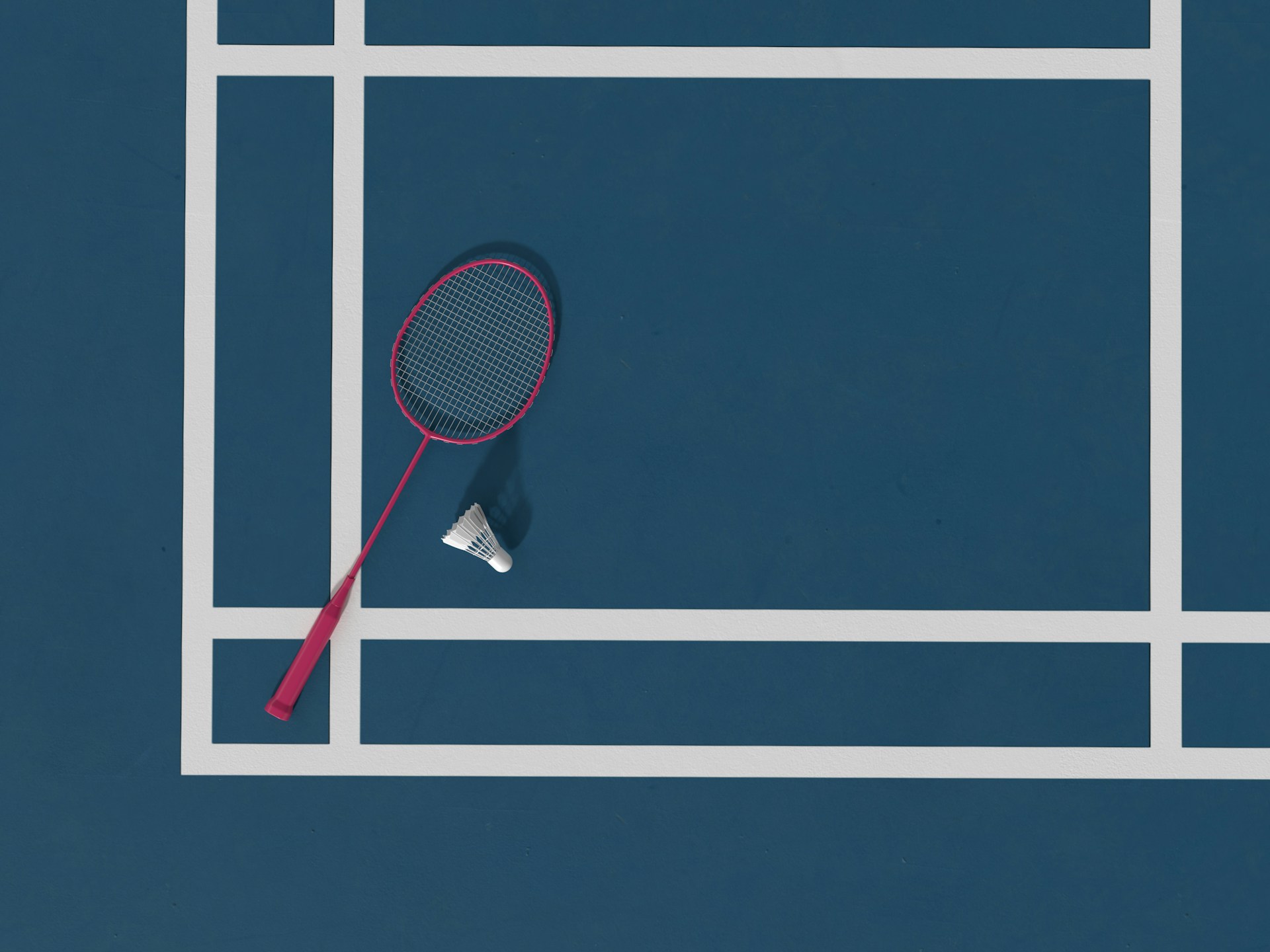a tennis racket and ball on a tennis court