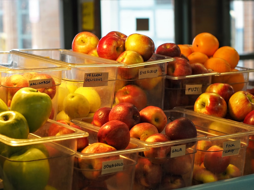 a bunch of fruit that are sitting on a table