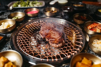 How to Grill Like a Local: Korean BBQ a grill that has some food on it