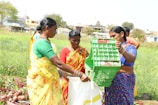 a group of women standing next to each other