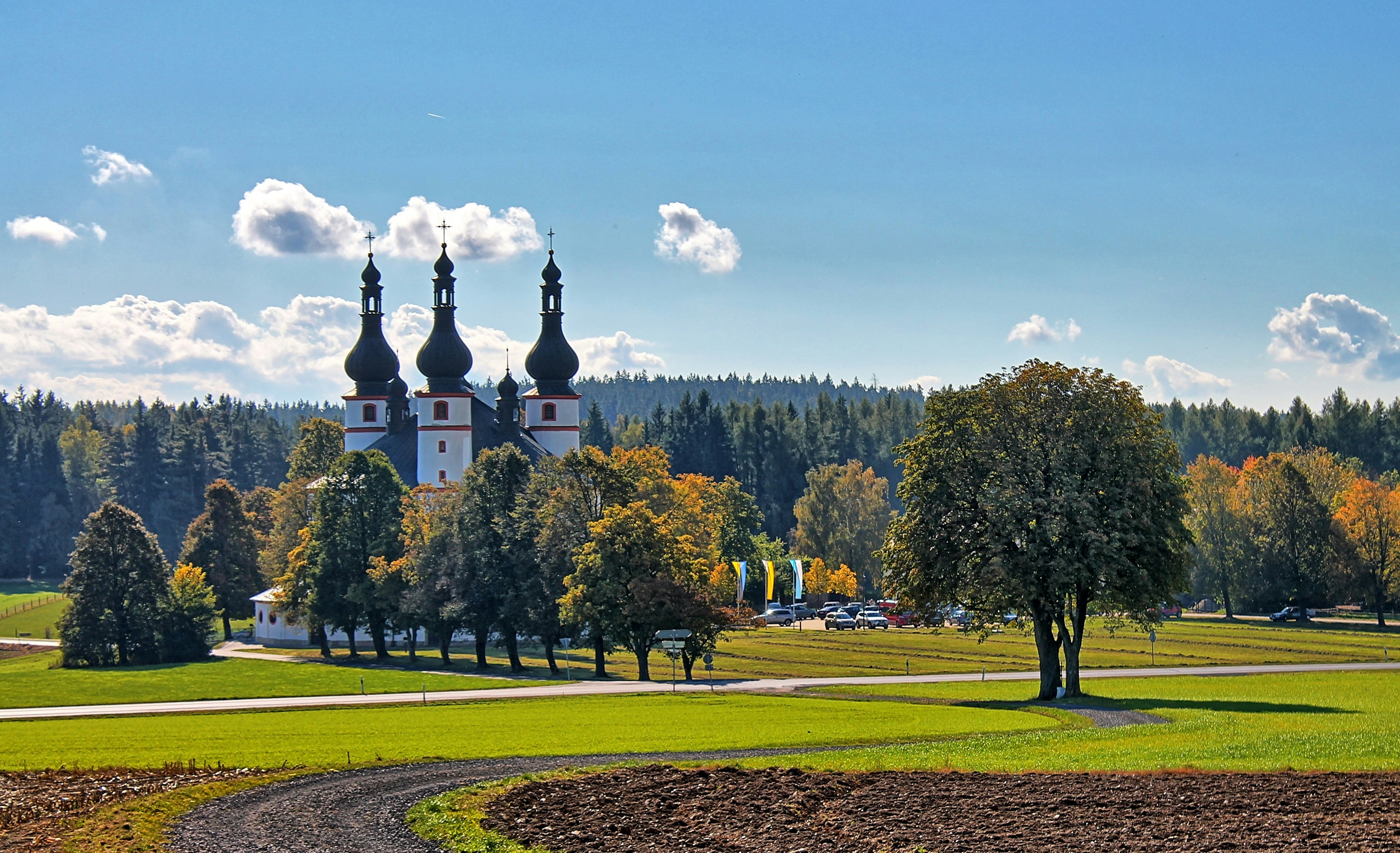Kappl, Kirche, Waldsassen, Kloster, Landschaft,