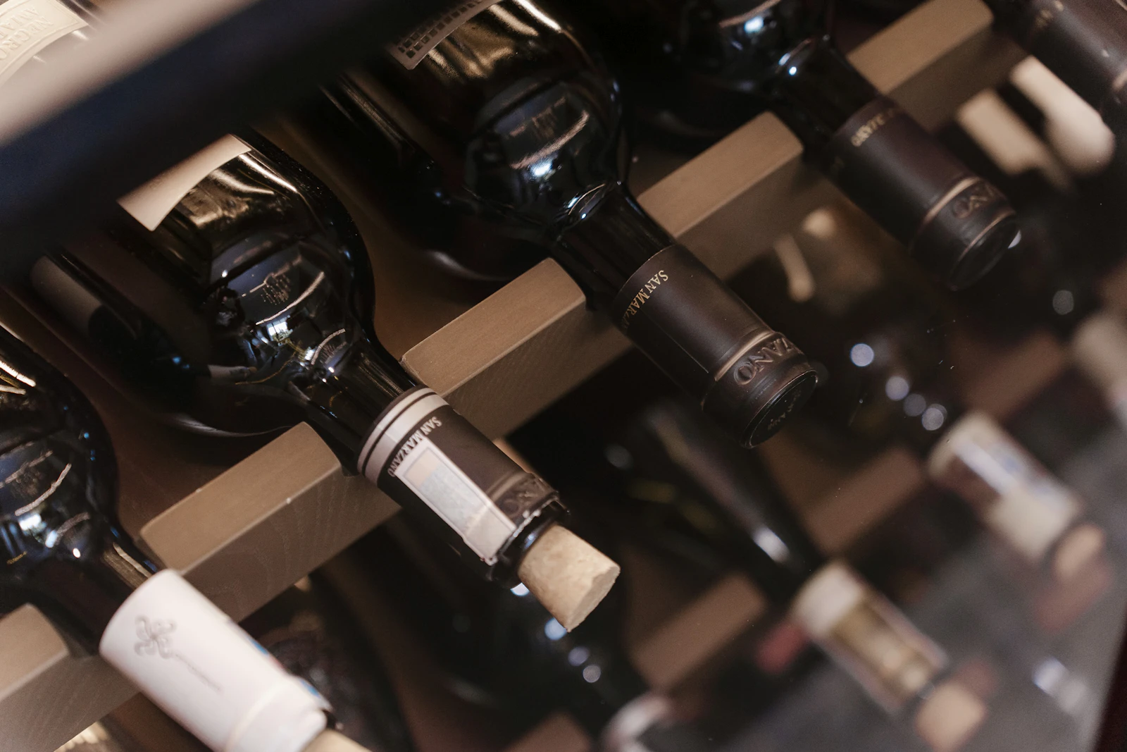 Bottles on display at Banks Wines and Spirits