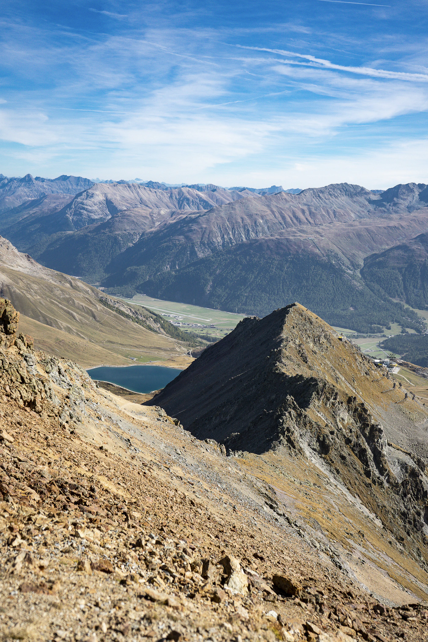 Swiss Alps mountain valley