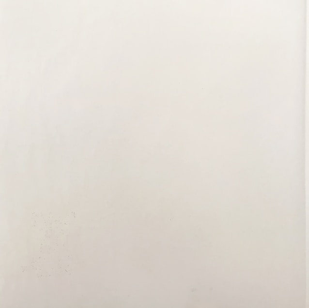 a black and white photo of a person holding a cell phone