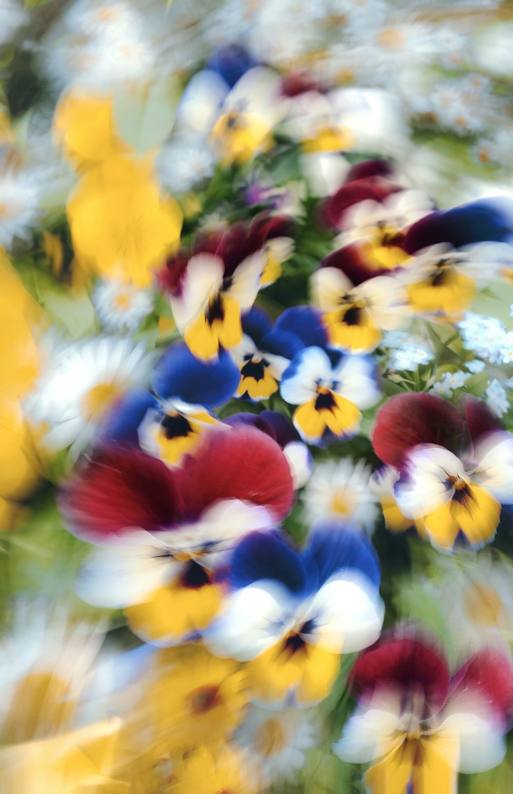 a bunch of flowers that are in a vase