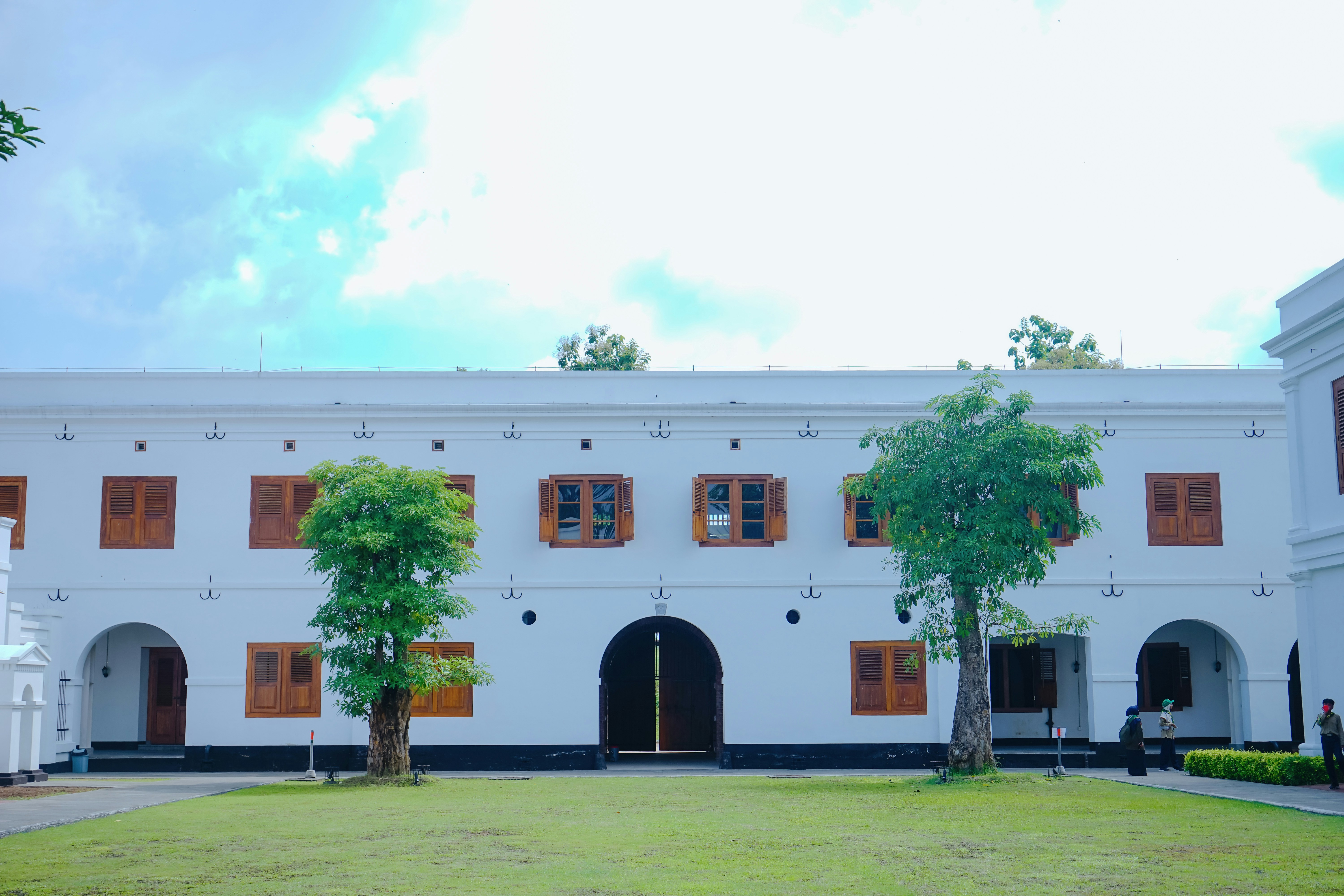 The classic tourist building of Fort Pendem Van Den Bosch, Ngawi Regency, East Java