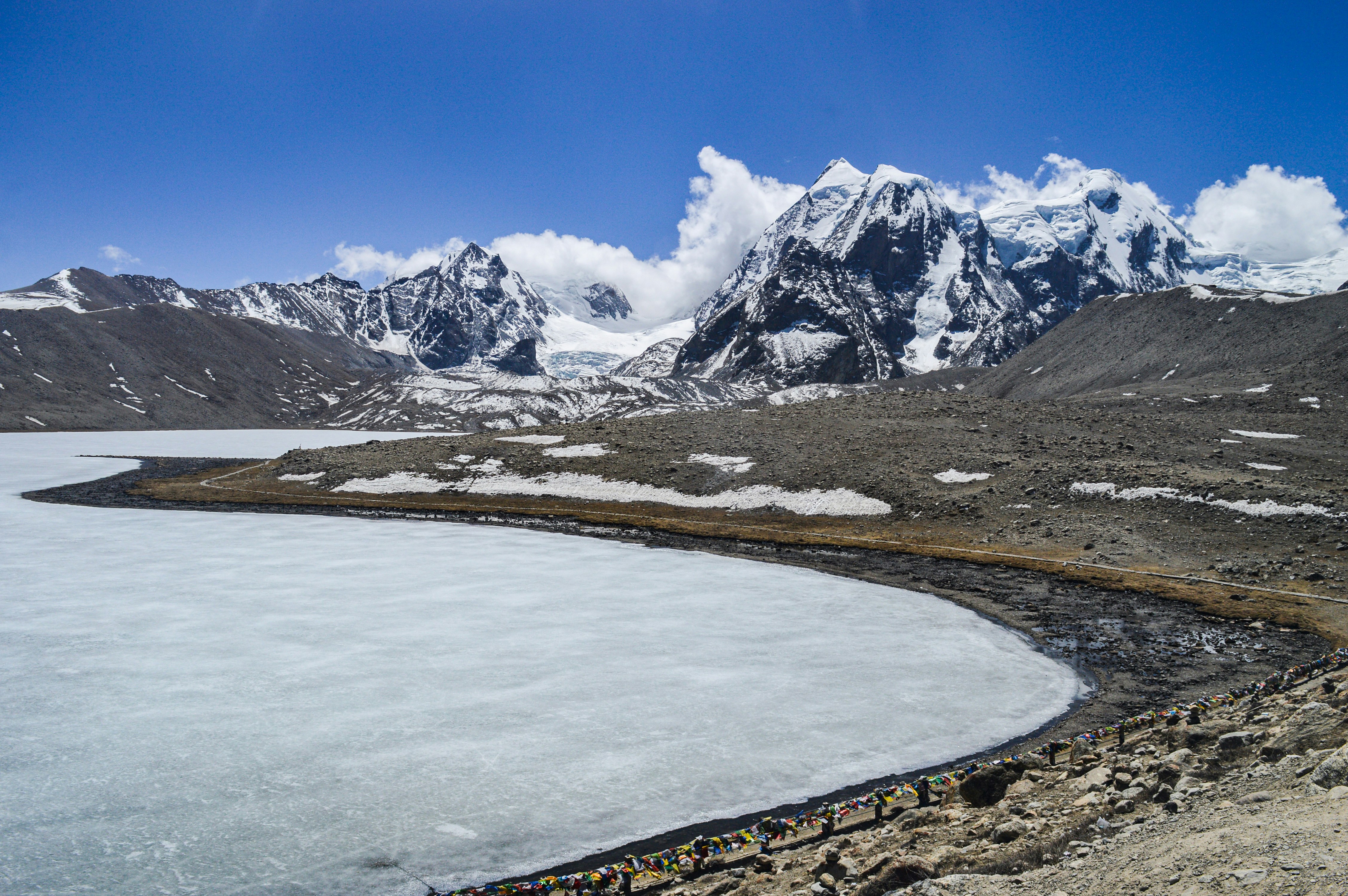 Breathtaking landscape view of North Sikkim Tour Packages destination