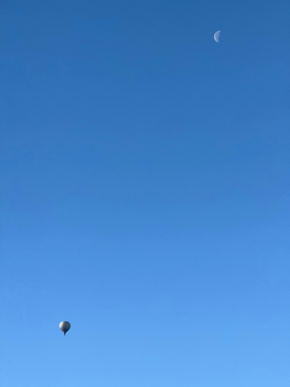 um grupo de pessoas empinando pipas em um céu azul