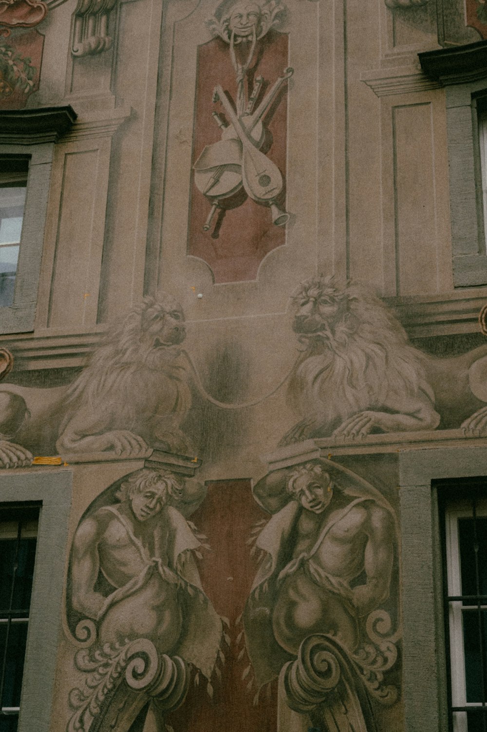 a clock on the side of a building