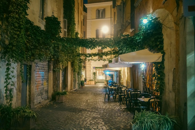 Roma · Chegada