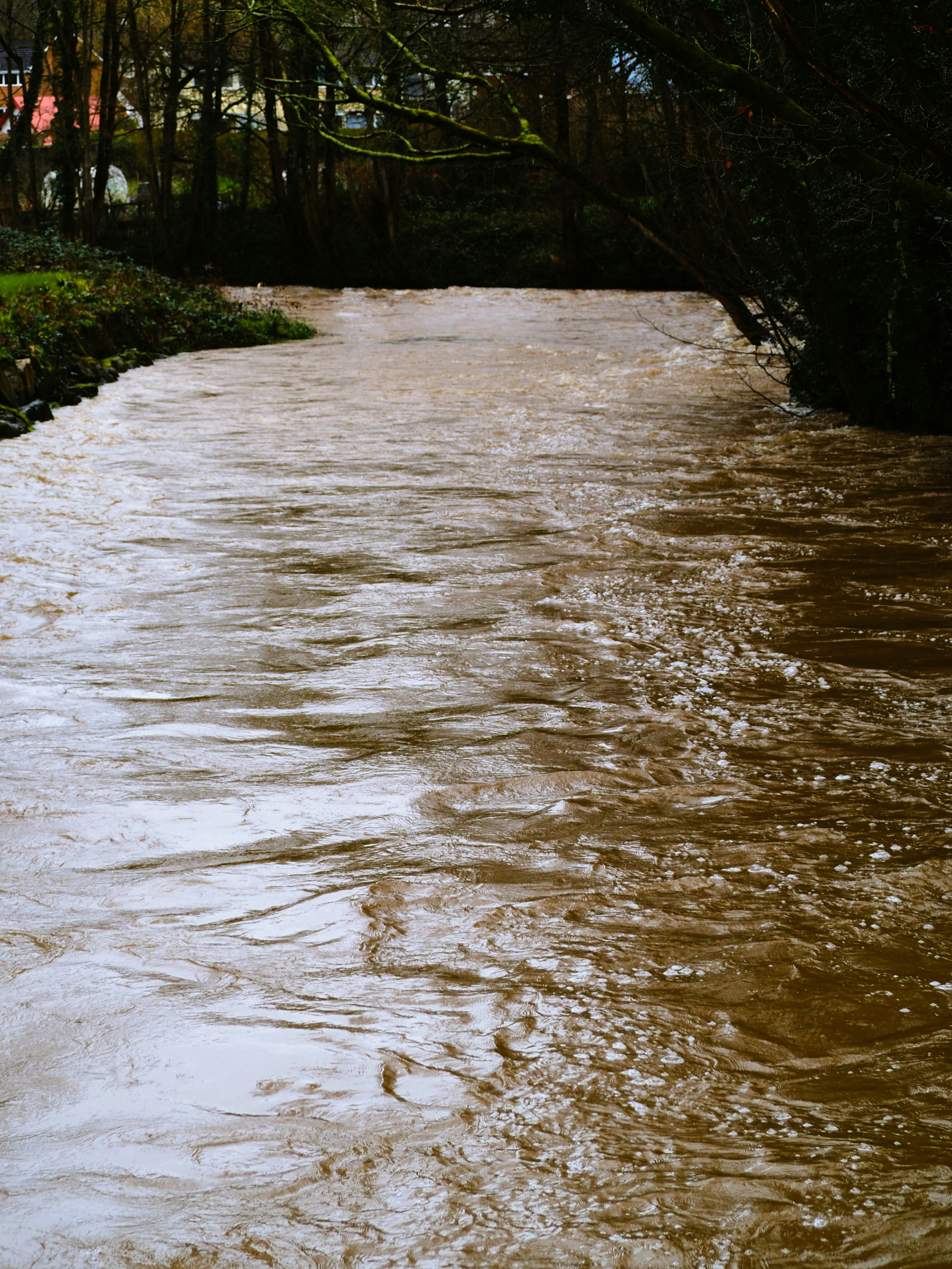 A river that has some brown water in it photo – Free Aberaeron Image on ...