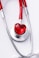 a stethoscope with a red heart on it