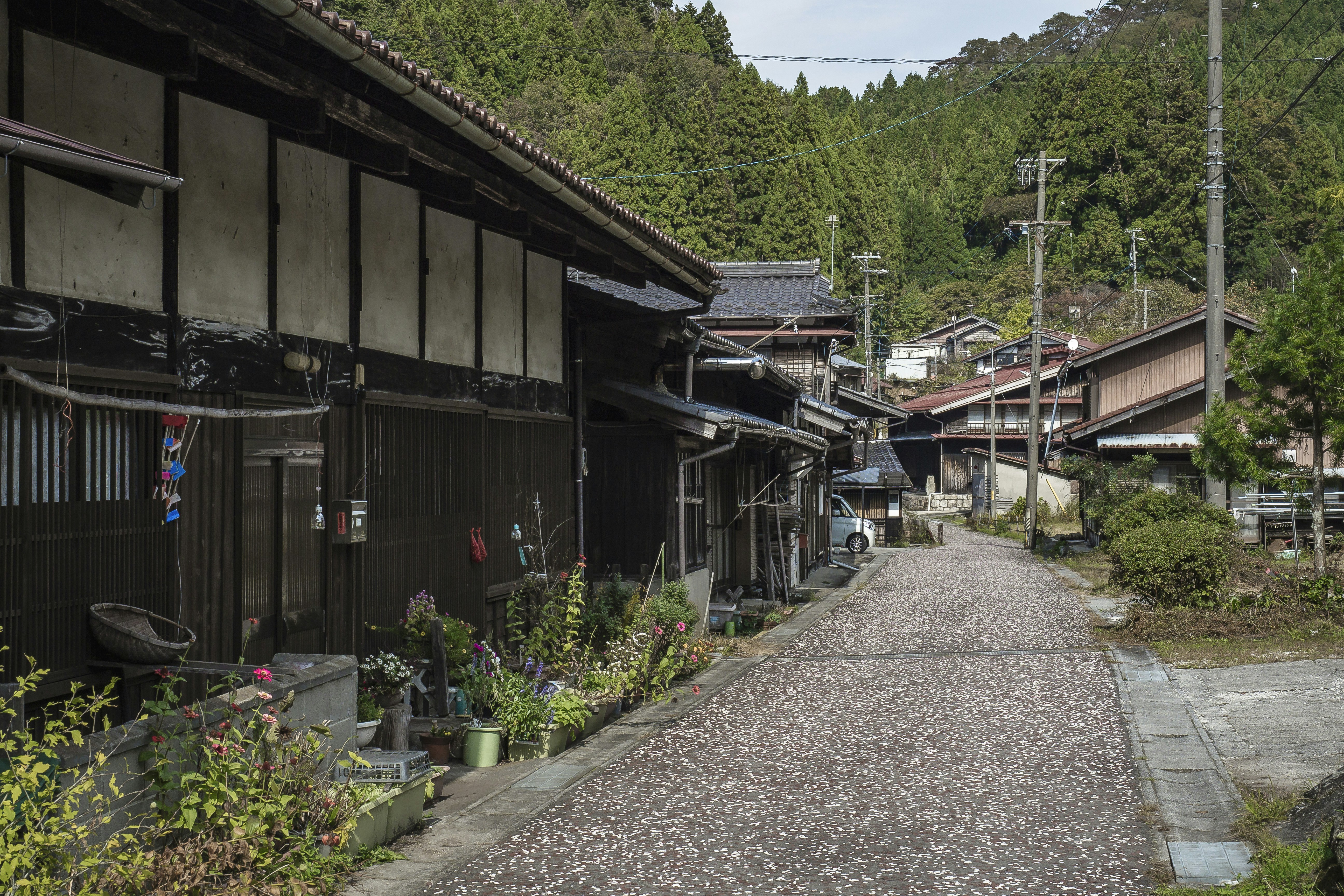 Hidden rural village in Japan