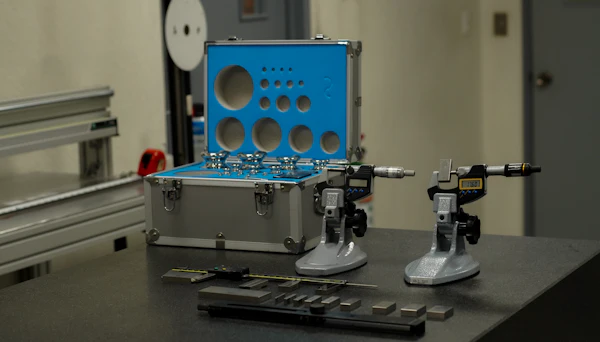 Calibrated gauges and test kit