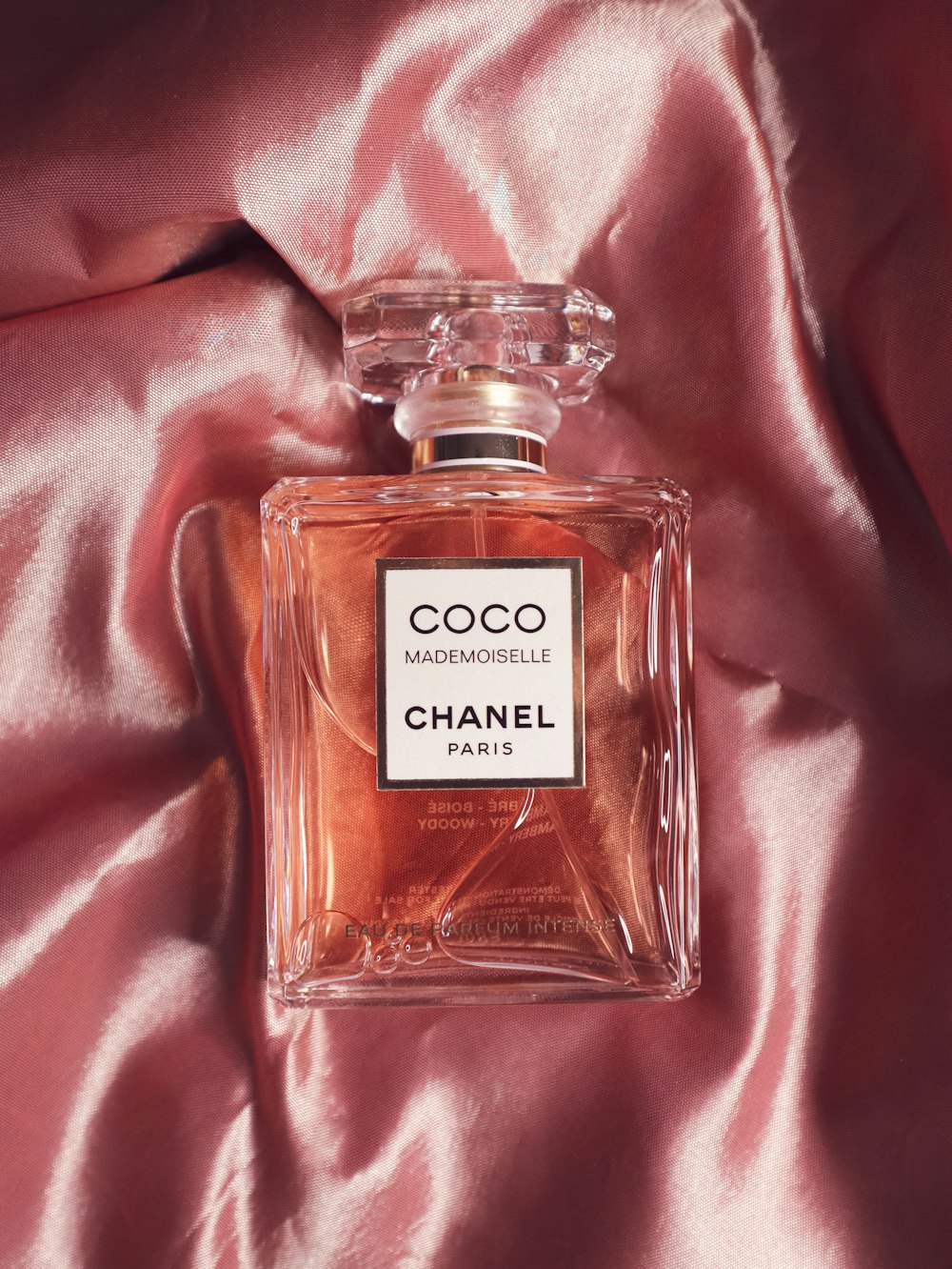 a bottle of chanel coco mademoiselle