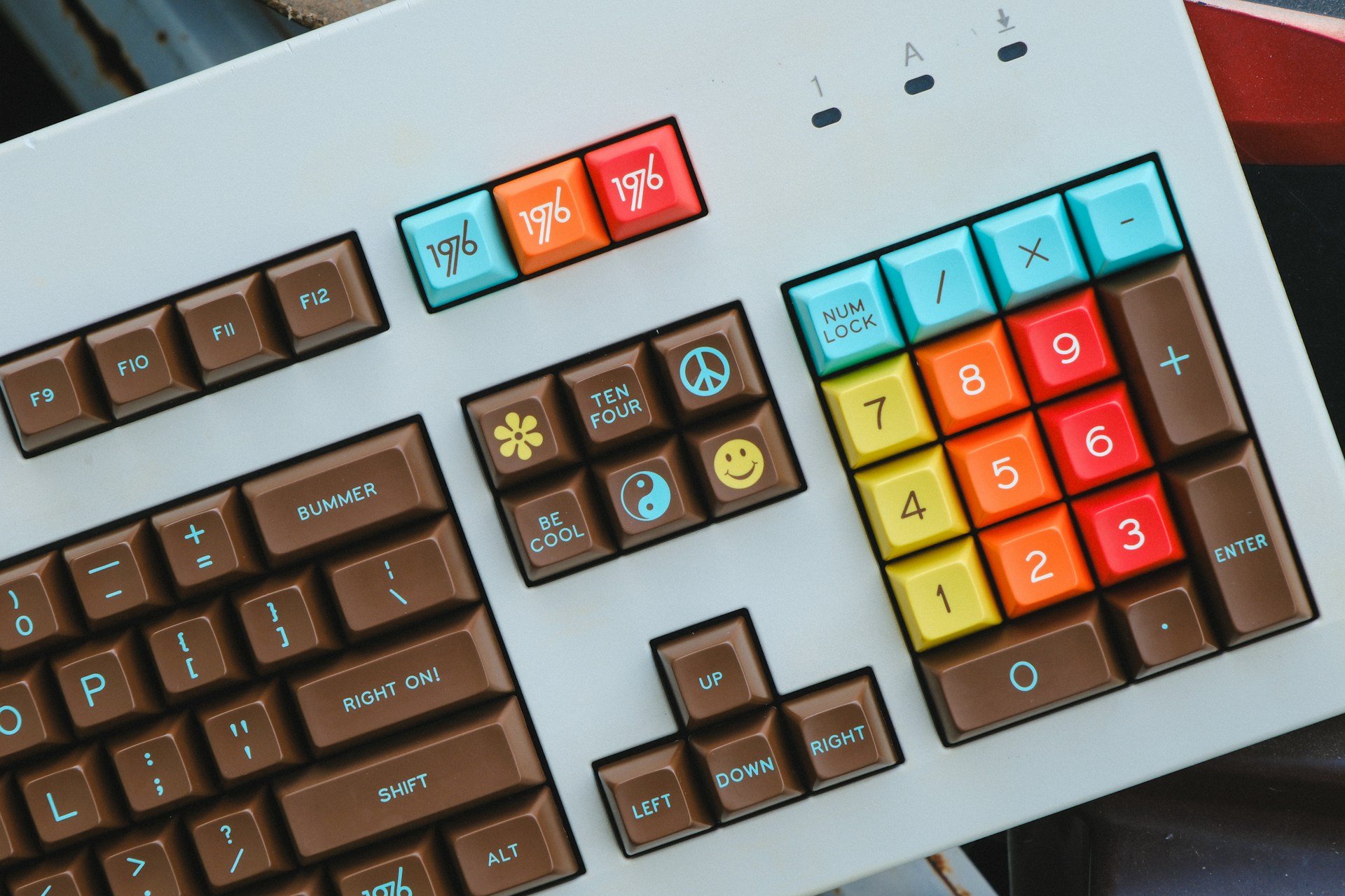 a close up of a keyboard with a keyboard key board