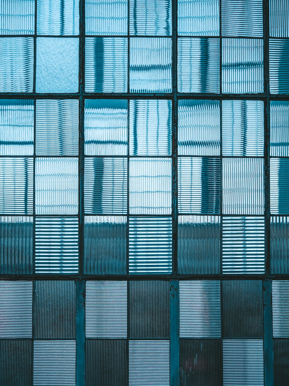 a close up of a building with many windows