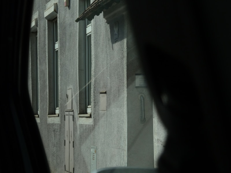 Luxury view through car window