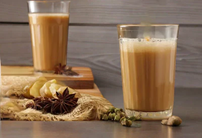 Elaichi Kullar Chai
