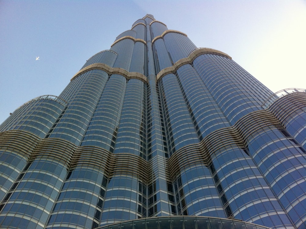 a very tall building with a lot of windows