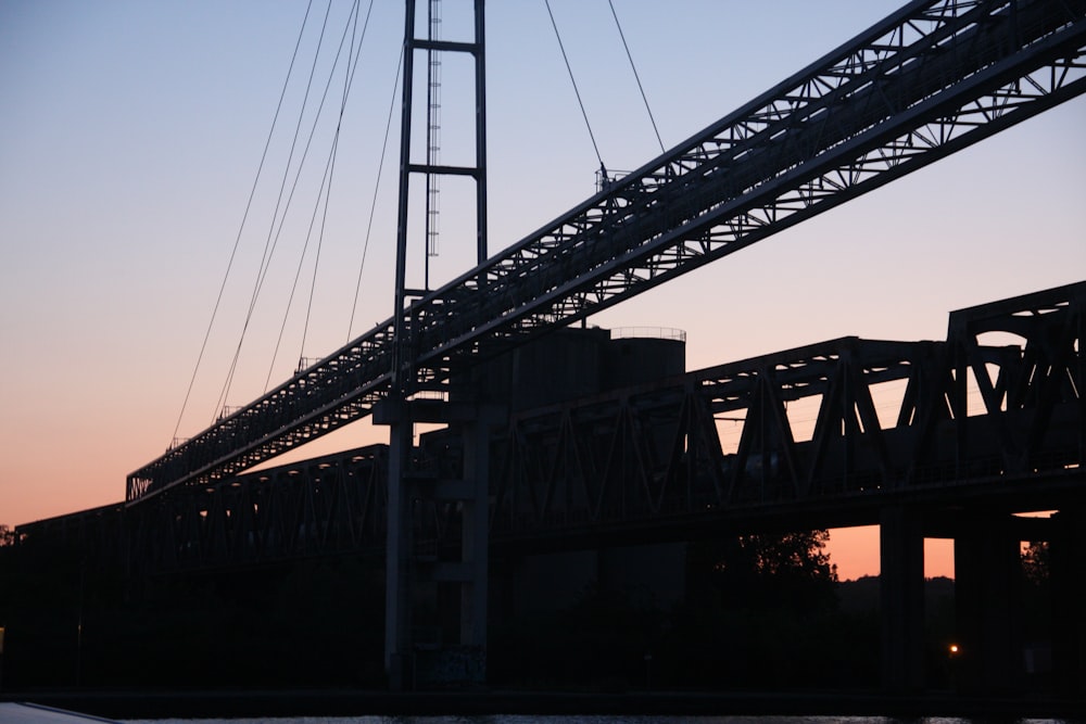 a bridge that is over a body of water