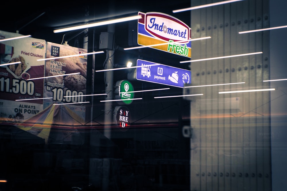 a street sign in front of a building