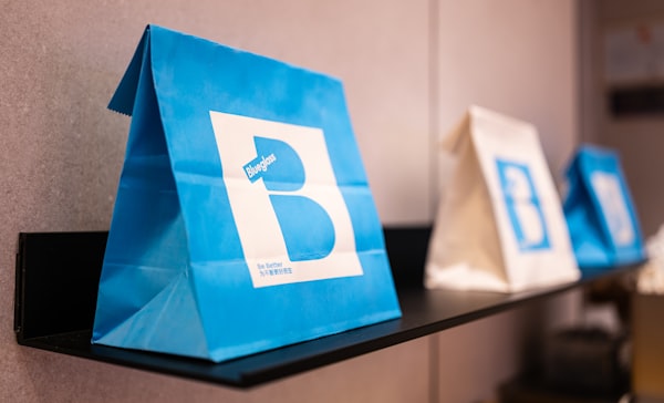 Papiertasche als Premiumbeispiel