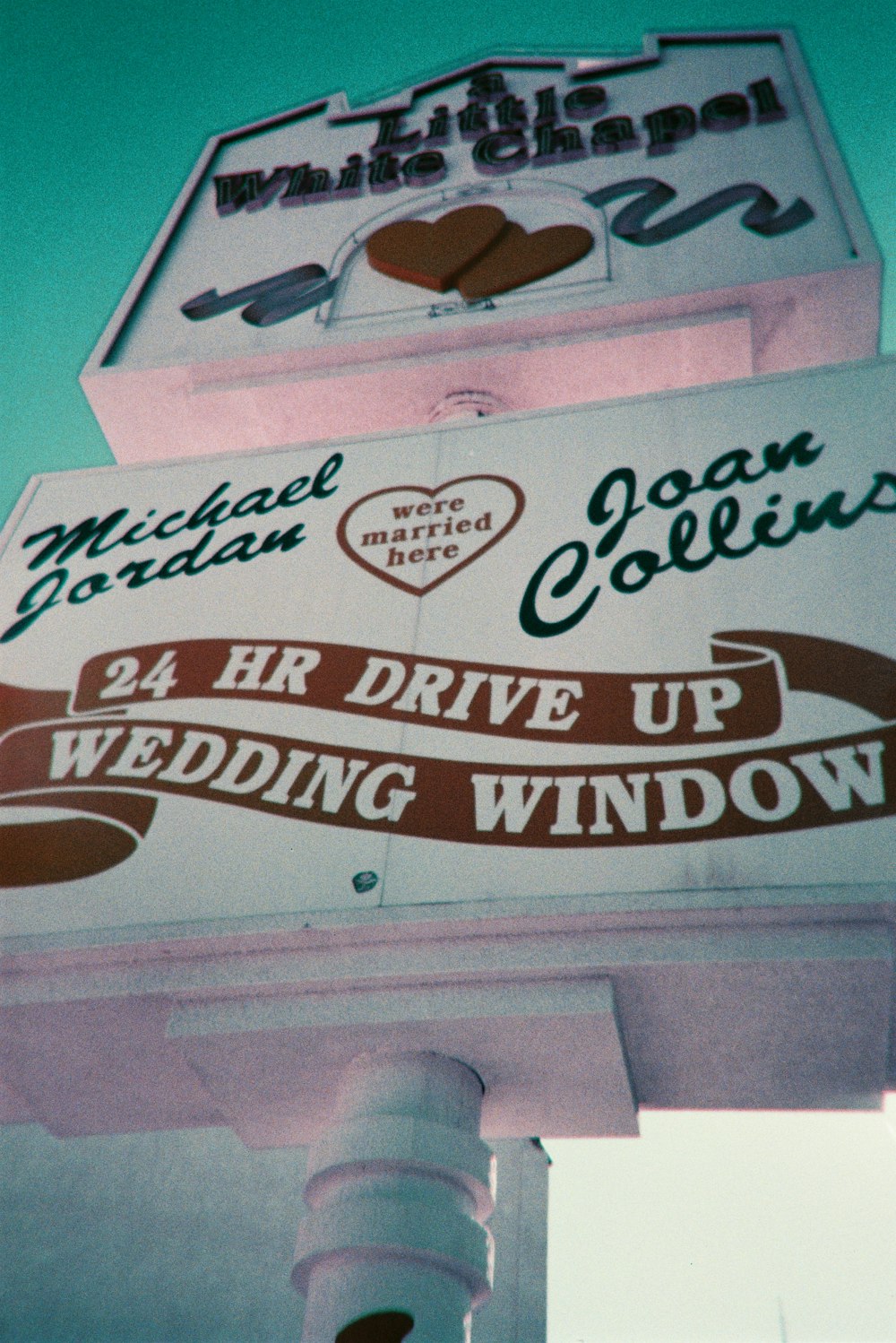 a close up of a sign for a wedding venue