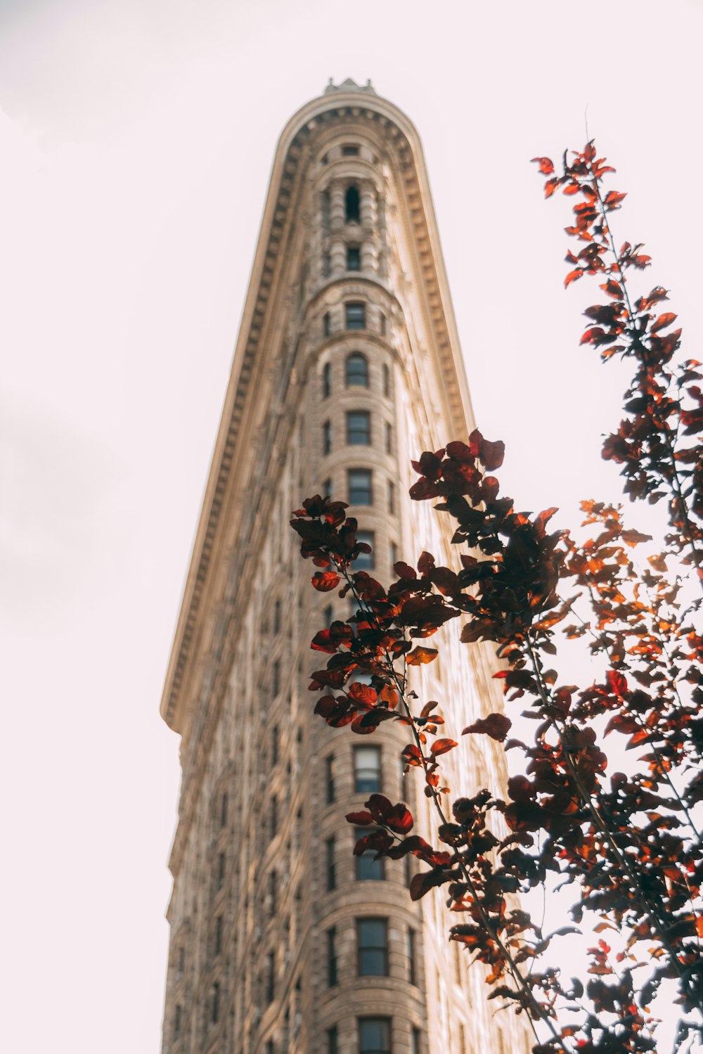 a tall building with a clock on the top of it