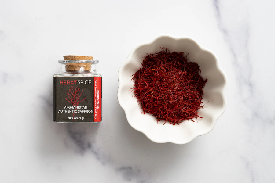 The Spice Route box — saffron threads and premium Istanbul spices