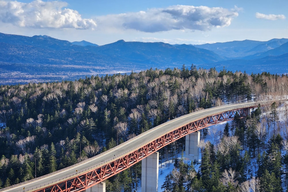 a large bridge over a large body of water